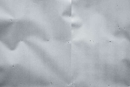 Closeup of crumpled aluminum, Silver aluminum texture background