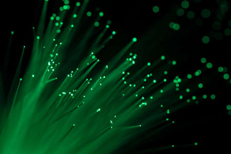 Close up of abstract background fiber optics,internet communication conceptの写真素材