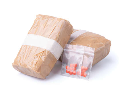 Amphetamine,substance abuse amphetamine tablets in plastic bags,Dangerous drugs