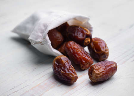 Fruits of date palm Phoenix dactylifera