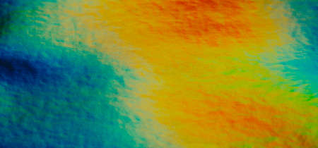 Bright multicolored glare on paper textured cardboard. Soft rainbow light. Abstract colorful...