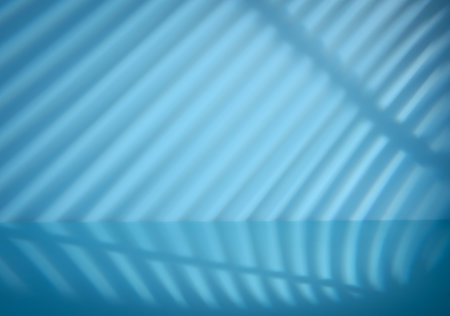 Shadows cast by sunlight filtering through windows, cut outの写真素材