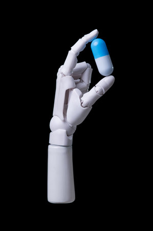 Blue Capsule in Robot Hand: The Use of Technology in Pharmacy and Precision