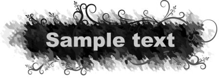 abstract floral background for text のイラスト素材