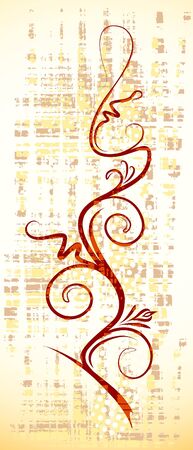 decorative branch for design のイラスト素材