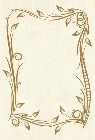 Vintage frames for text. のイラスト素材