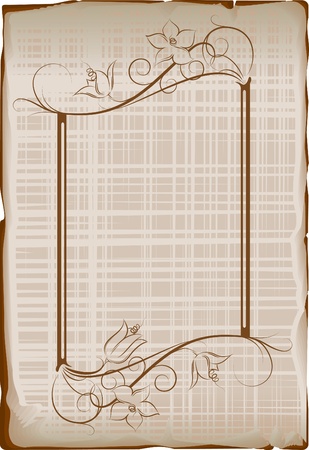 Elegant vintage frameのイラスト素材