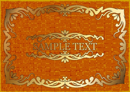 Vintage frames for text. のイラスト素材
