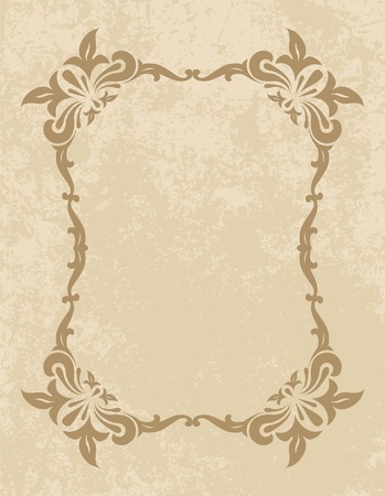 Elegant vintage frameのイラスト素材