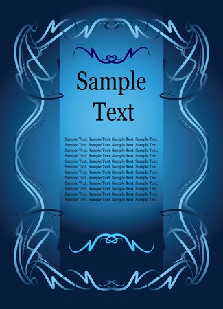 Elegant text frame. のイラスト素材