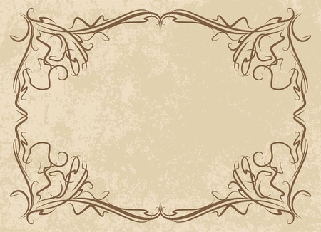 decorative vintage background のイラスト素材