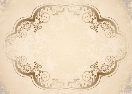 decorative vintage background のイラスト素材