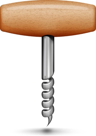 Corkscrew. Vector illustration の写真素材