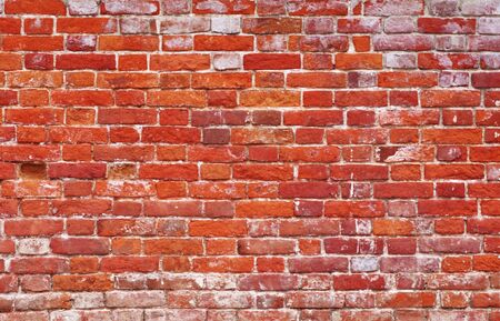 Old brick wall background, textureの写真素材