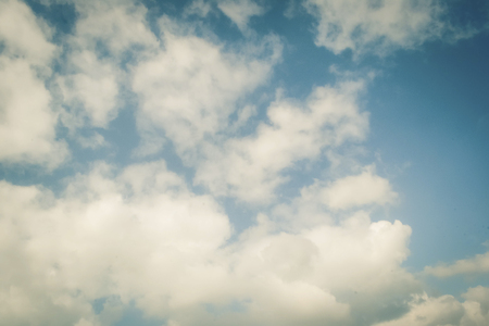 Beautiful colorful sky with cloud