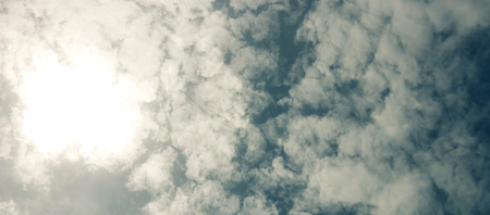 Cloudy sky background