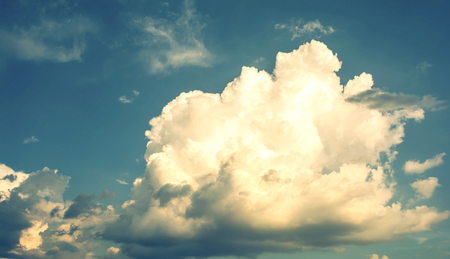 Cloudy sky background