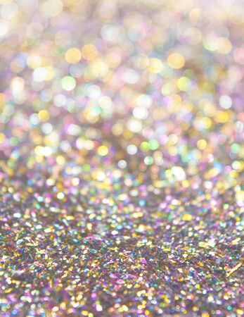 Abstract glitter bokeh background