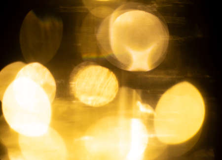 Christmas light background in the night