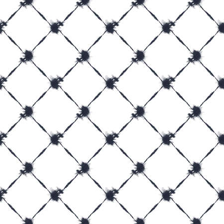 Seamless tie dye indigo pattern background.のイラスト素材