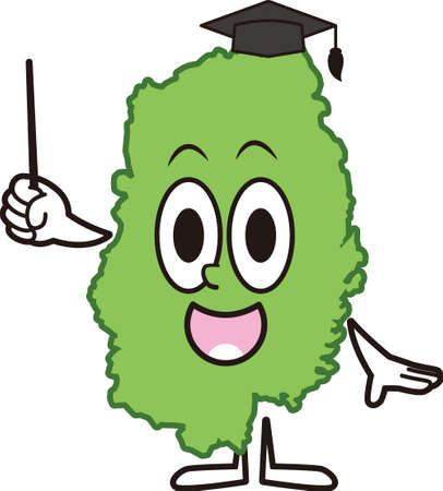 Iwate Characterのイラスト素材