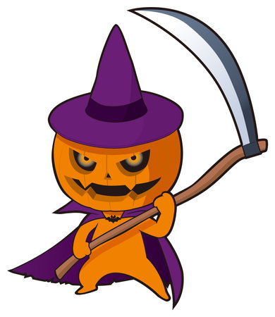 Jack-o'-lanternのイラスト素材