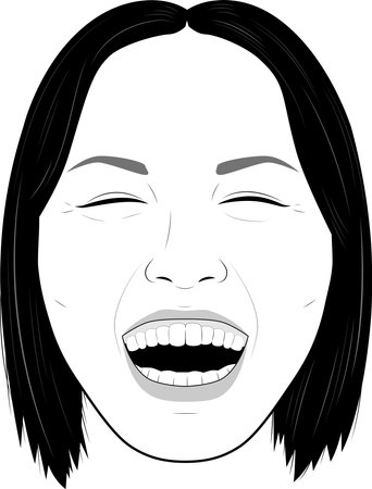 Smiling womanのイラスト素材