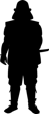 Warrior in Armorのイラスト素材