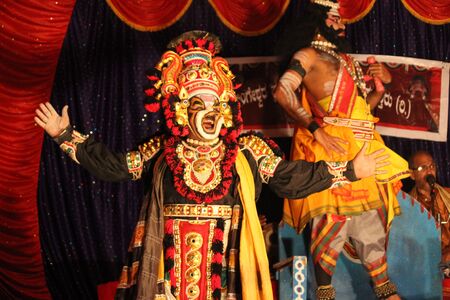 YakshaganaCultural heritage of Karnatakaのeditorial素材