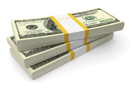 Thirty thousand dollars. 3d imageの写真素材