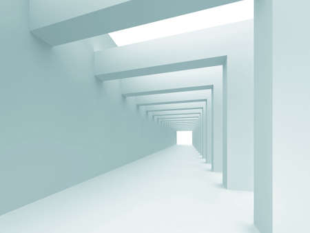 Abstract interior. 3d rendered background. の写真素材