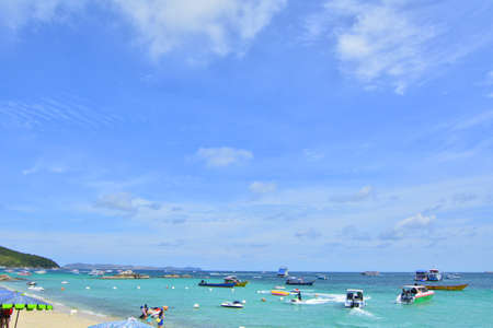 Scenery of seaside at Thailandのeditorial素材