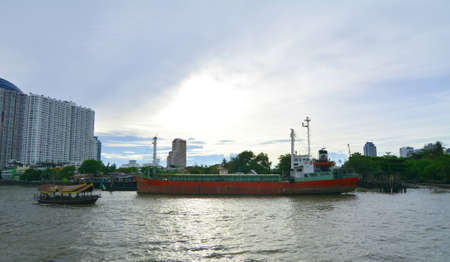 Thailand's Chao Phraya River scenery