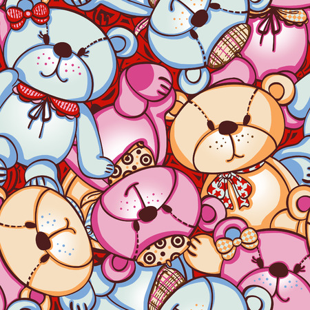 Vivid repeat map - For easy making seamless pattern use it for filling any contoursの写真素材