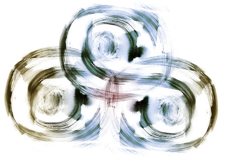 Abstract watercolor background-Abstract watercolor art hand paint on simple backgroundの写真素材