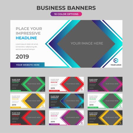 Business banner designのイラスト素材