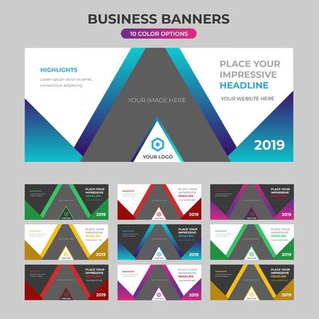 Creative banner designのイラスト素材