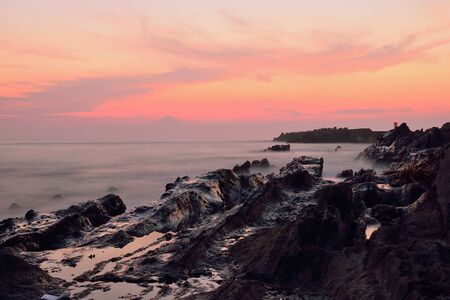 Holiday background Japanese Islandの写真素材