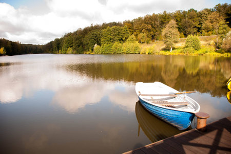 Boat berthの写真素材