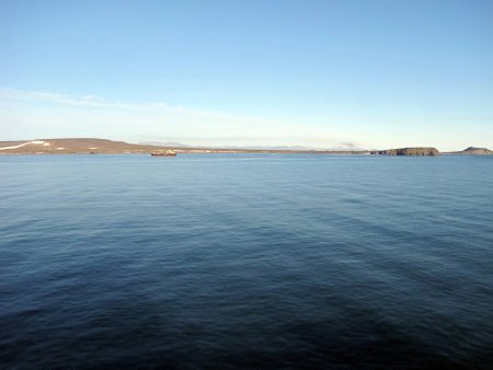 Blue ocean sceneryの写真素材