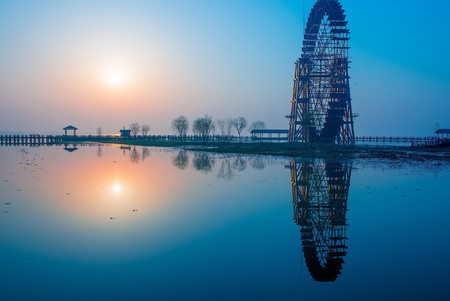 Suzhou Taihu Lake sceneryの写真素材