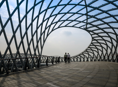 Yue Hu Tai, Suzhou, Chinaのeditorial素材