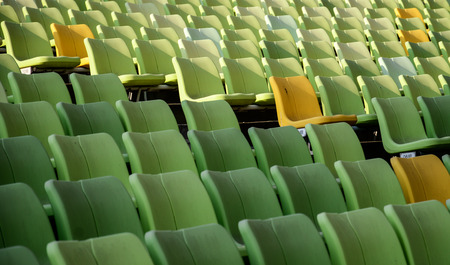 Stadium seatsの写真素材