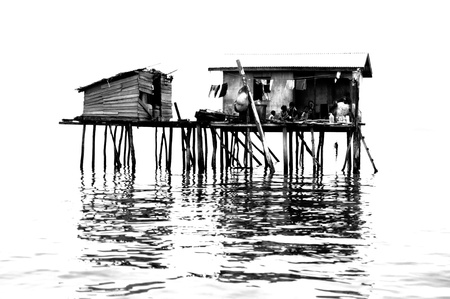 House on Waterの写真素材