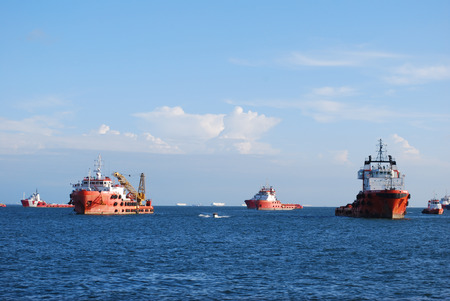 Oil and Gas Shipsのeditorial素材