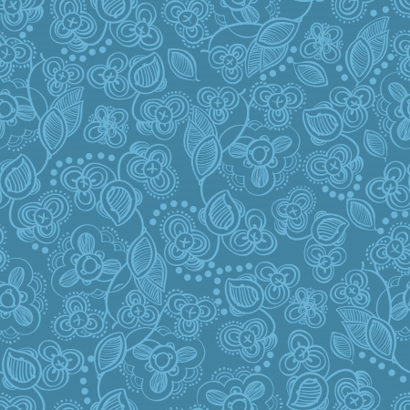 Seamless floral background with stylized flowers  Floral background  Seamless floral pattern Vector pattern  Background with flowers のイラスト素材