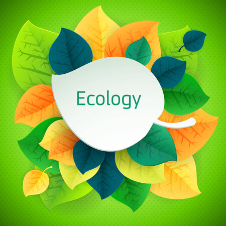 Autumn abstract vector background for fabric, web, print  rainbow colors will make fun of youのイラスト素材