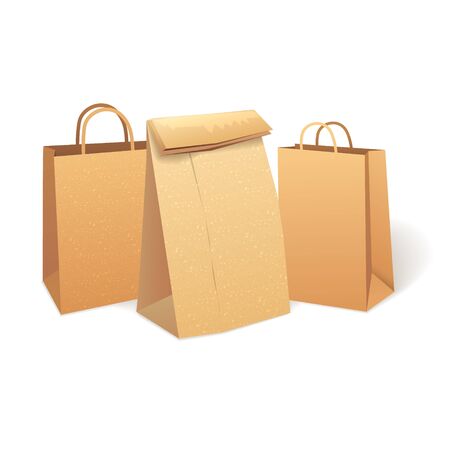 Shopping bags that save the environment.. Eco Market Promoのイラスト素材