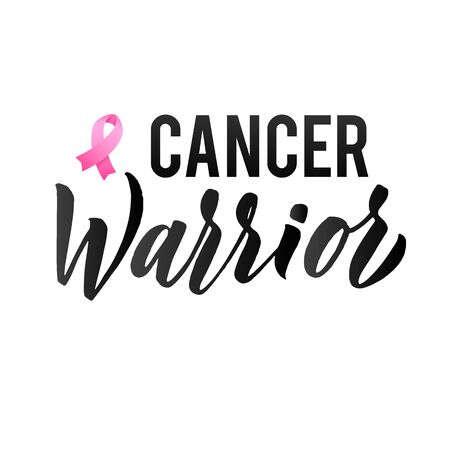Pink Ribbon Breast Cancer Awareness Vector Illustrationのイラスト素材