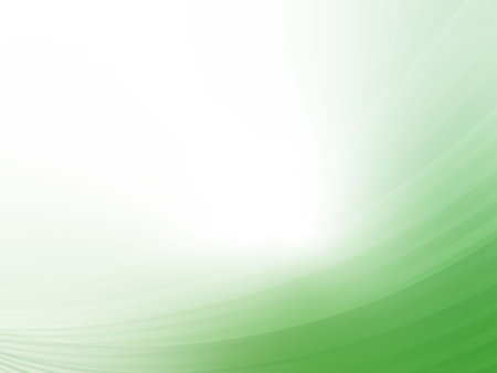 Abstract background material of ephemeral and beautiful wave image_greenのイラスト素材